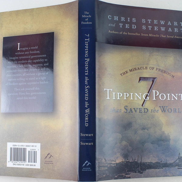Seven Tipping Points That Saved the World by Chris Stewart Hardcover 2011 Good