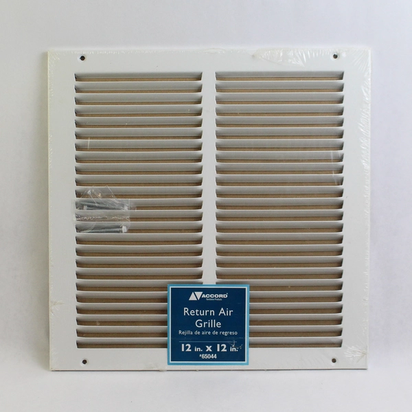 Accord Return Air Grille 12 x 12 inch Steel Ventilation 65044 SEALED