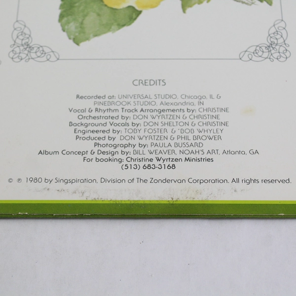 Christine Simply Love 1981 Vinyl Music Record