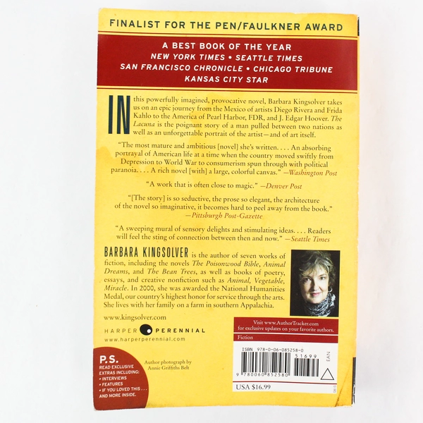 The Lacuna by Barbara Kingsolver 2010 Paperback 