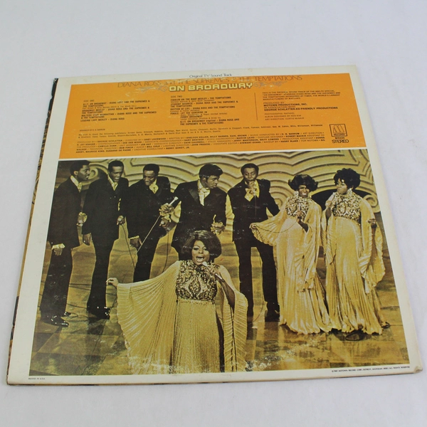 Diana Ross And The Supremes & The Temptations On Broadway Vinyl 1969