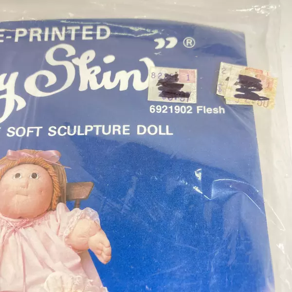 Raymar 6921902 Pre-Printed Baby Skin For Making One Soft Sculpture Doll NIP