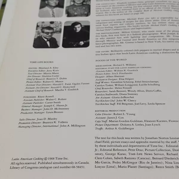 Latin American Cooking by Jonathan Norton Leonard Hardcover 1968