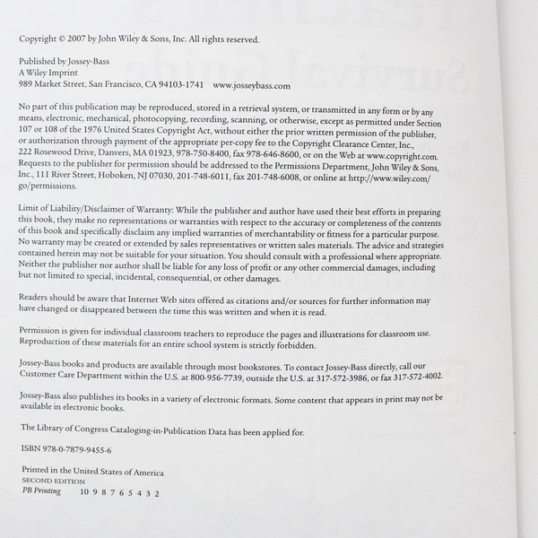 The First-Year Teacher's Survival Guide by Julia G Thompson 2007, Good Condition