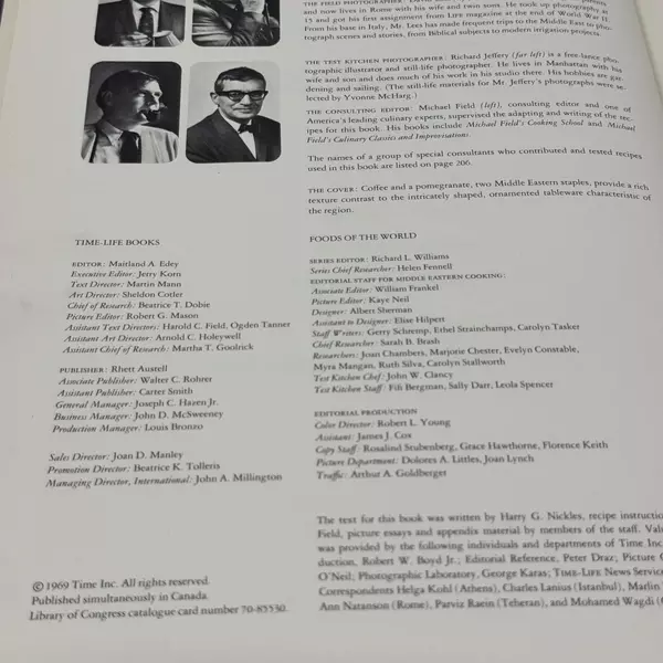 Middle Eastern Cooking by Harry G. Nickles Hardcover 1969