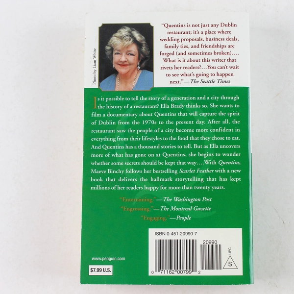 Maeve Binchy Quentins 2003 Paperback - Good Condition, Heartfelt Fiction