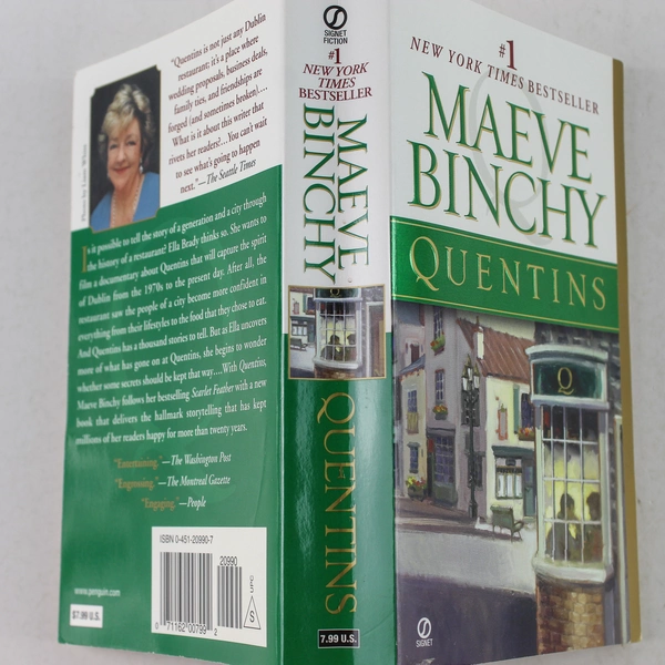Maeve Binchy Quentins 2003 Paperback - Good Condition, Heartfelt Fiction
