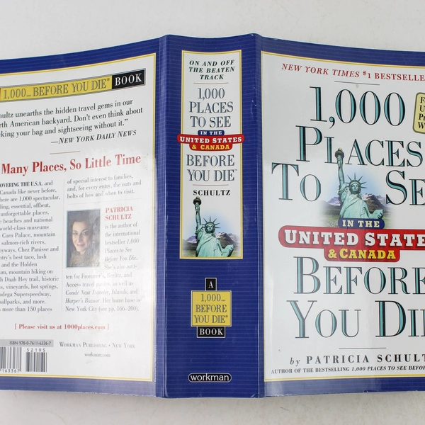 1,000 Places to See in the U.S. & Canada by Patricia Schultz 2011 PB