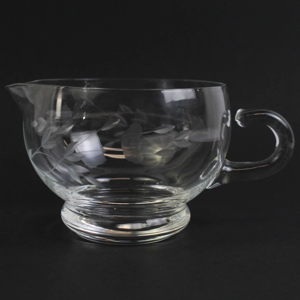  Princess House Heritage Crystal Footed Creamer And Open Sugar Bowl