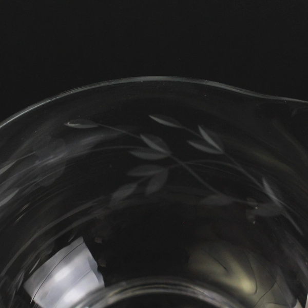  Princess House Heritage Crystal Footed Creamer And Open Sugar Bowl