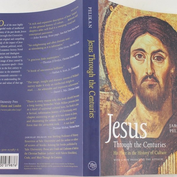 Jesus Through the Centuries by Jaroslav Pelikan 1999 Paperback - Good Condition