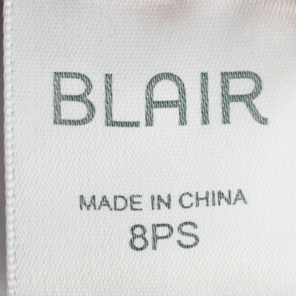 Blair Red Elastic Waist Pull-On Pants Women's Size 8PS - Good Condition