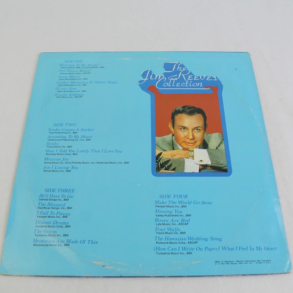 Jim Reeves Vinyl The Jim Reeves Collection 1975