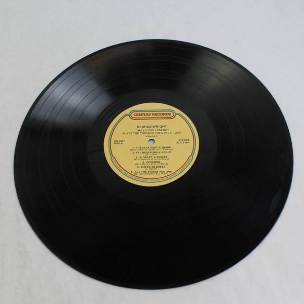 George Wright Vinyl Plays The Chicago Theatre Organ 1978