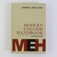 Modern English Handbook Fifth Edition Gorrell And Laird 1972 Hardcover