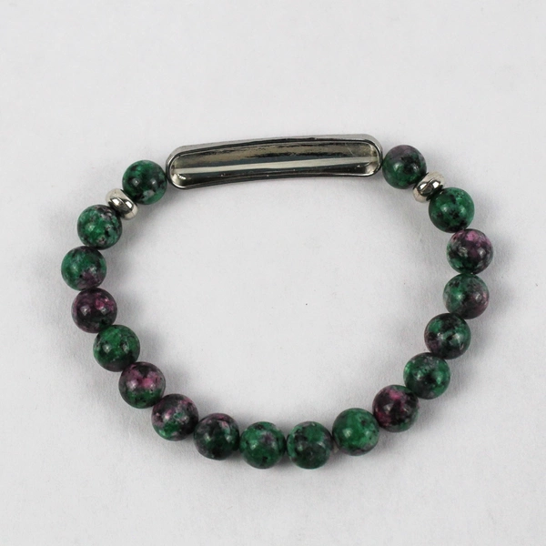 Paparazzi: Faith Green And Purple Beaded Bracelet