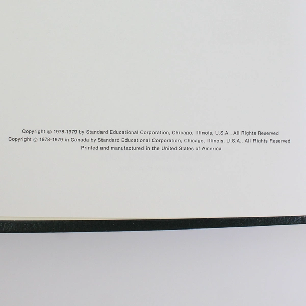 Illustrated World Encyclopedia Yearbook 1979 World Events Hardcover