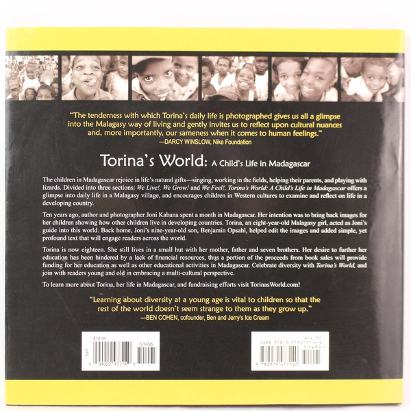 Torina's World by Joni Kabana Hardcover 2007 - Madagascar Children's Book