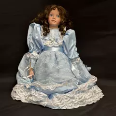 Vtg 1997 Exclusively Yours LE Porcelain Doll Natalie By Ruth Mattingly 24 Inch