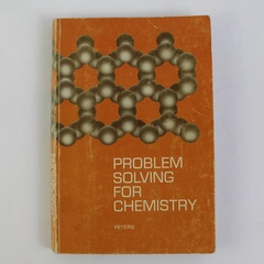 Problem Solving For Chemistry Edward I Peters 1971 Paperback