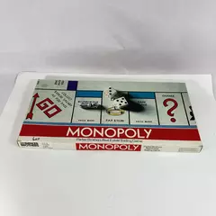 Vintage 1961 Parker Brothers Monopoly Board Game No.9 Missing Pieces