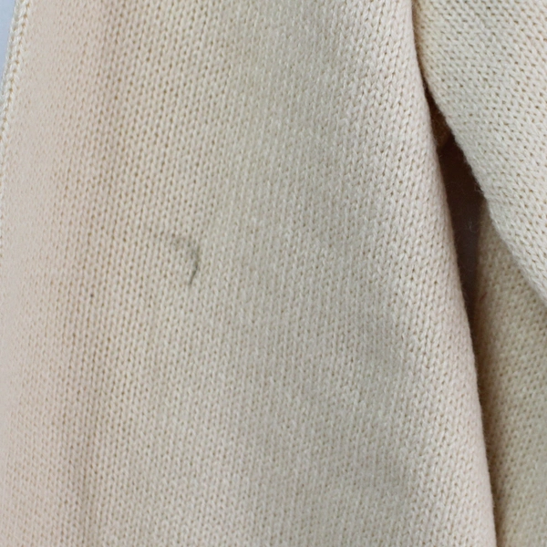 Divided by H&M Beige Floral Knit Sweater Women's Size S - Good Condition