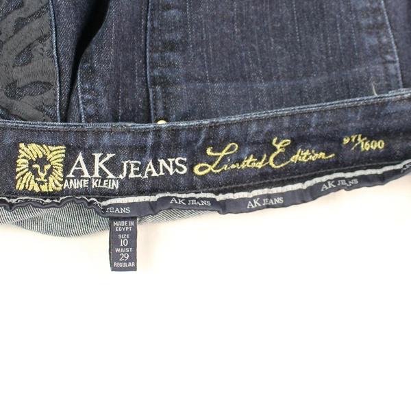 Anne Klein Limited Edition Dark Wash Jeans Women's Size 10 Good Condition