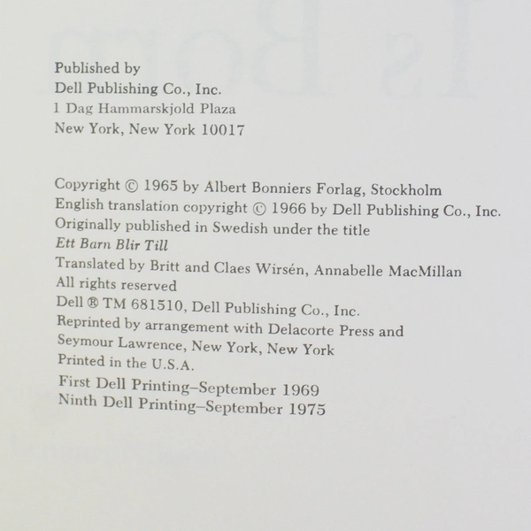 A Child Is Born The Drama Of Life Before Birth In Unprecedented Photos 1975 PB