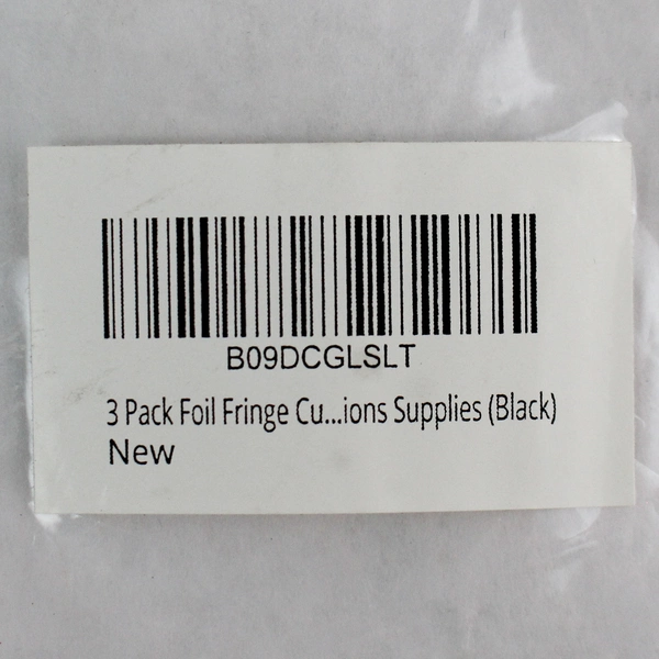 Lot of 4 Color Your Party Packages 3 Sealed Bags Each Black Foil Decorations