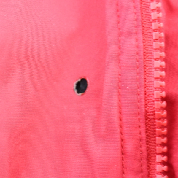 WearGuard Red Nylon Windbreaker Jacket Men's XL - Flawed, Unique Embroidery