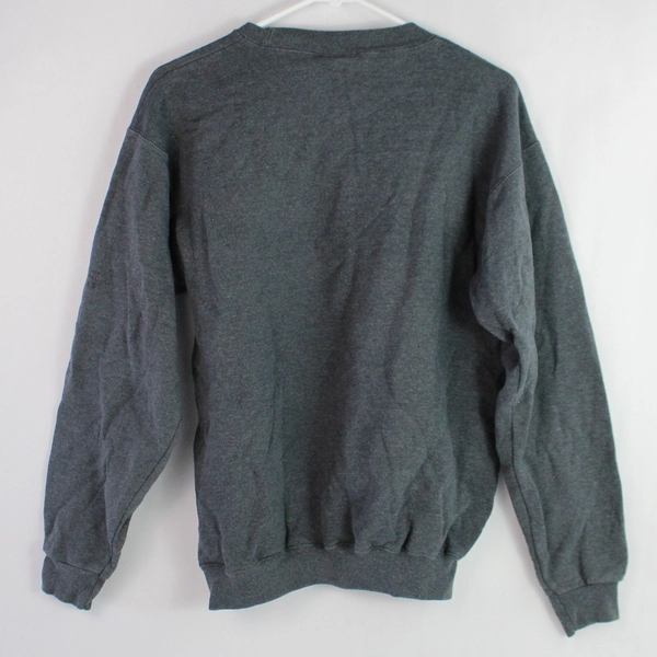 Hanes Ultimate Cotton Alcatraz Sweatshirt Men's Size S 34-36 Gray Good Condition