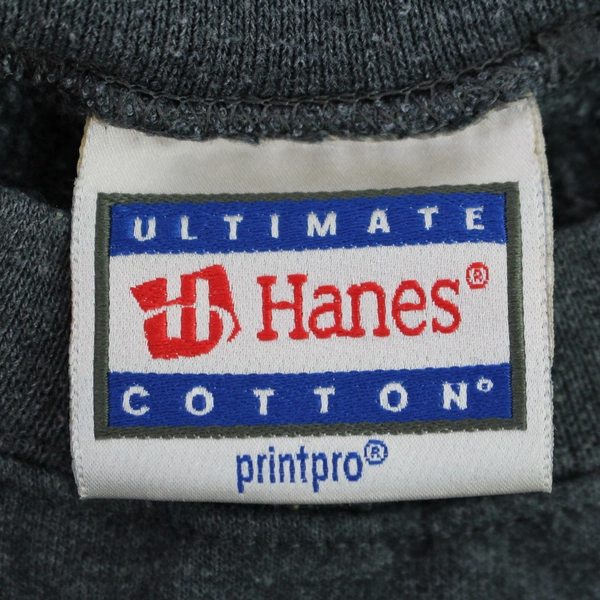 Hanes Ultimate Cotton Alcatraz Sweatshirt Men's Size S 34-36 Gray Good Condition