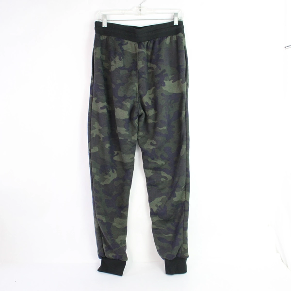 Matix Men's Camo Print Sweatpants Joggers Green Blue Size M - Good Condition