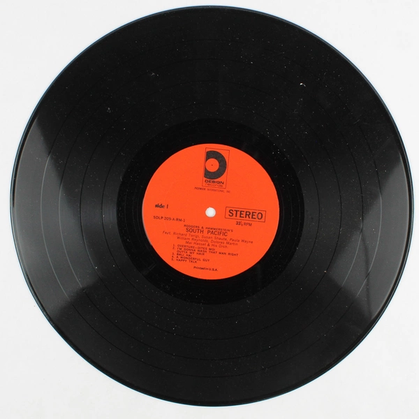 Mal Hasset and His Orchestra South Pacific 1958 LP 12" Vinyl