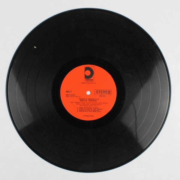 Mal Hasset and His Orchestra South Pacific 1958 LP 12" Vinyl