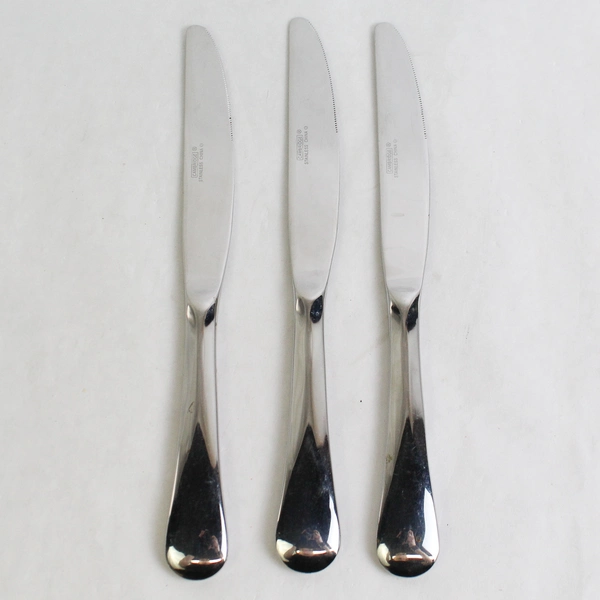 Set of 6 Cambridge Stainless Steel Eloquence Dinner Spoons Butter Knives