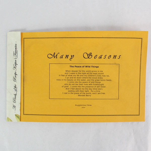 Lot of 2 Cookbooks: Seasonal Gifts from the Kitchen 1983 & Many Seasons 2010