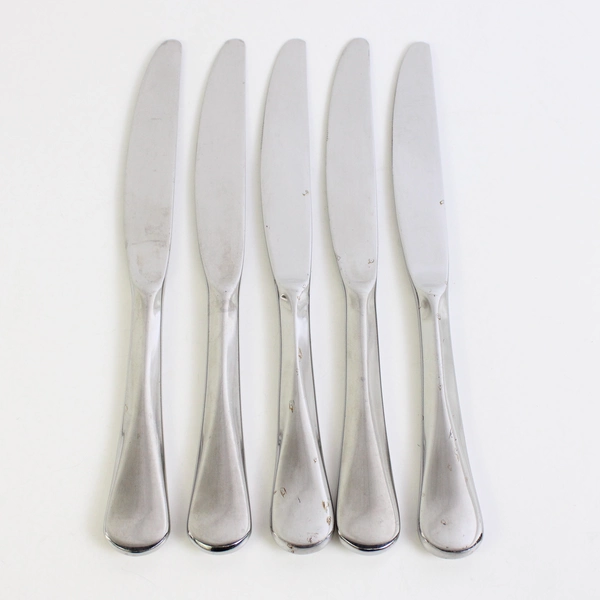 Set of 5 Cambridge Stainless Steel Eloquence Butter Knives 18/10 Glossy Finish
