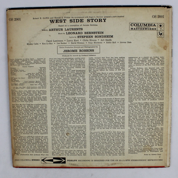 West Side Story Original Recording - Leonard Bernstein & Various Artists (1961)