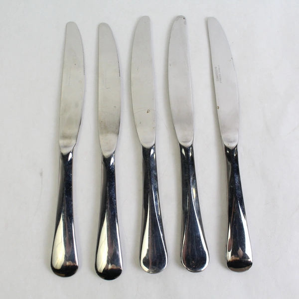 Set of 5 Cambridge Stainless Steel Eloquence Butter Knives 18/10 Glossy Finish