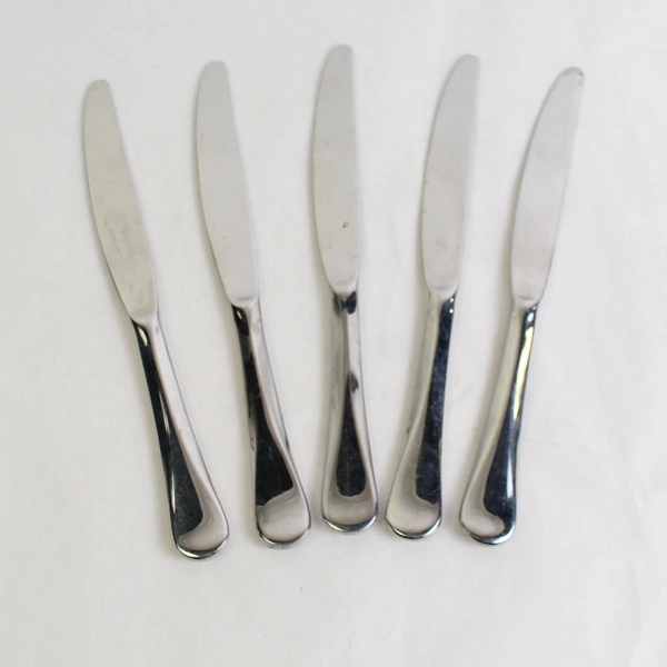 Set of 5 Cambridge Stainless Steel Eloquence Butter Knives 18/10 Glossy Finish