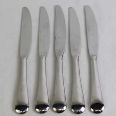 Set of 5 Cambridge Stainless Steel Eloquence Butter Knives 18/10 Glossy Finish