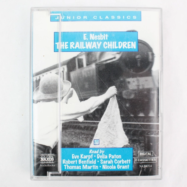 Set of 2 E. Nesbit The Railway Children Audiobook Cassettes 1996 Naxos