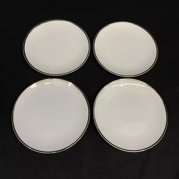 Lot of 4 Vintage Royal Song China Simplicity Bread Plates 6.5"