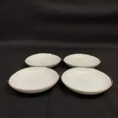 Vintage Lot of 4 Royal Song China Simplicity Fruit Dessert Bowls 5.5"