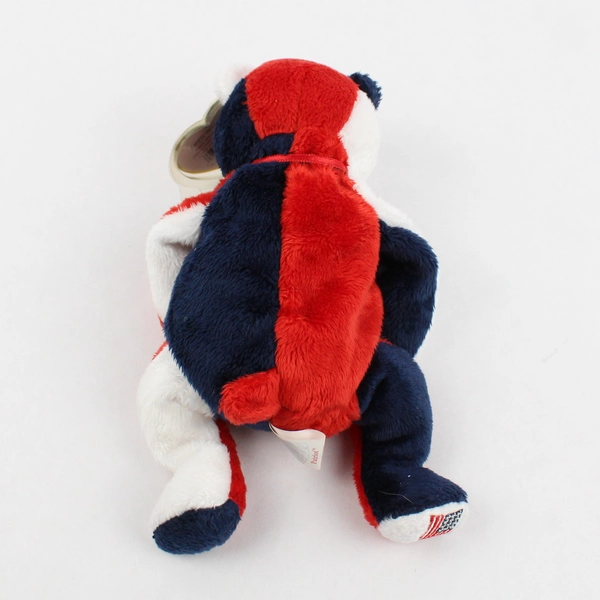 2001 Ty Beanie Babies Patriot the Bear with Tags Plush Toy