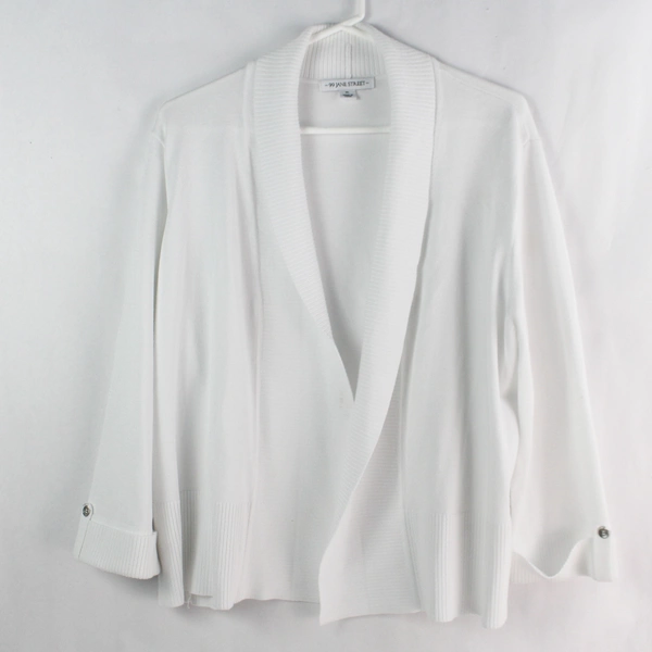 99 Jane Street Coral Long Open Front Cardigan Sweater XL - Pre-Owned