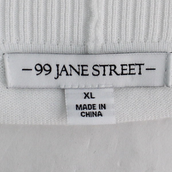 99 Jane Street Coral Long Open Front Cardigan Sweater XL - Pre-Owned