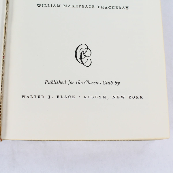 The History of Henry Esmond by Thackeray - Vintage Hardcover Book
