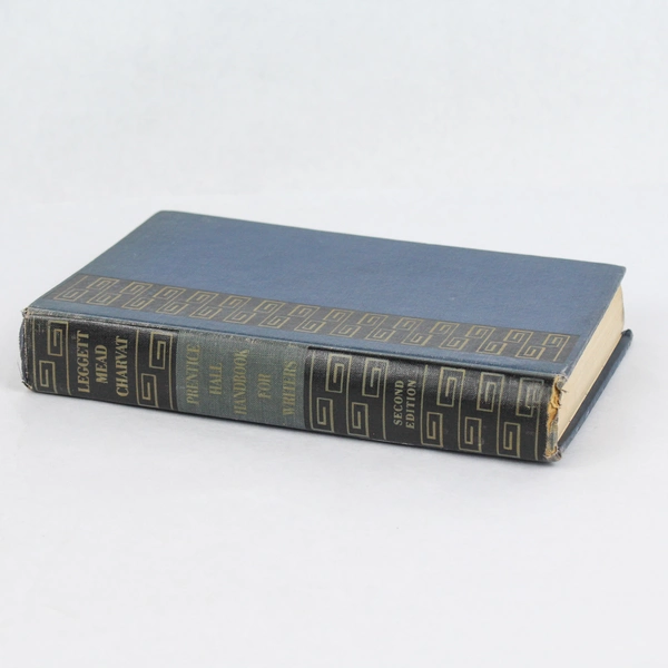 Prentice-Hall Handbook for Writers 2nd Ed by Leggett Mead Charvat 1955 Vintage